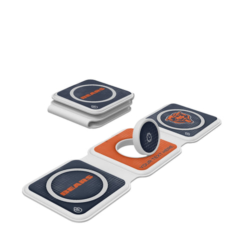 Chicago Bears Personalized Hatch Foldable 3 in 1 Charger