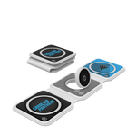 Carolina Panthers Color Block Foldable 3 in 1 Charger-0