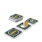 Green Bay Packers Personalized Color Block Foldable 3 in 1 Charger