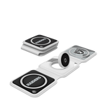 Las Vegas Raiders Color Block Foldable 3 in 1 Charger-0