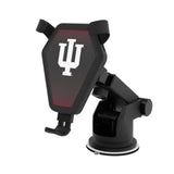Indiana University Hoosiers Linen Wireless Car Charger