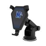 Memphis Tigers Linen Wireless Car Charger-0