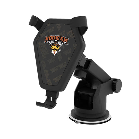 University of Texas Longhorns Quadtile Wireless Car Charger-0