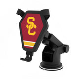 University of Southern California Trojans Stripe Wireless Car Charger