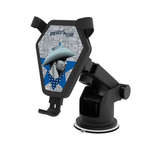 Dallas Cowboys 2024 Illustrated Limited Edition Wireless Car Charger-0
