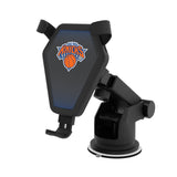 New York Knicks Linen Wireless Car Charger-0