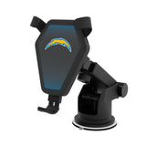 Los Angeles Chargers Linen Wireless Car Charger