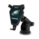 Philadelphia Eagles 2025 Super Bowl Wireless Car Charger