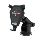 LA Dodgers 2024 MLB World Series Wireless Car Charger