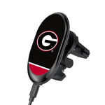 Georgia Bulldogs Endzone Solid Wireless Car Charger-0