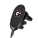 Georgia Bulldogs Linen Wireless Mag Car Charger-0