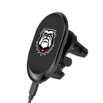 University of Georgia Bulldogs Uga Linen Wireless Mag Car Charger