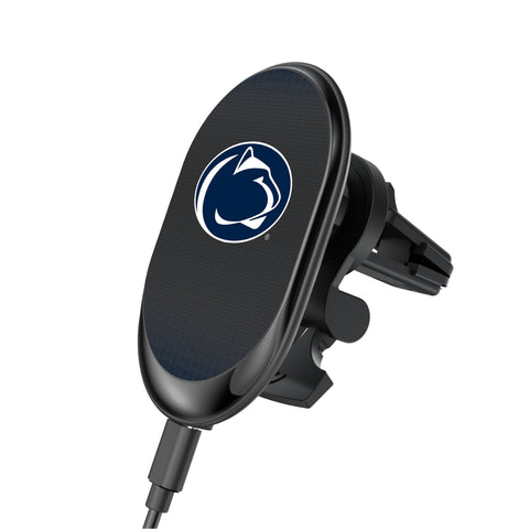 Penn State Nittany Lions Linen Wireless Mag Car Charger-0