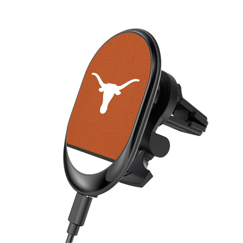 Texas Longhorns Endzone Solid Wireless Car Charger-0