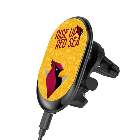 Arizona Cardinals 2024 Illustrated Limited Edition Wireless Car Charger