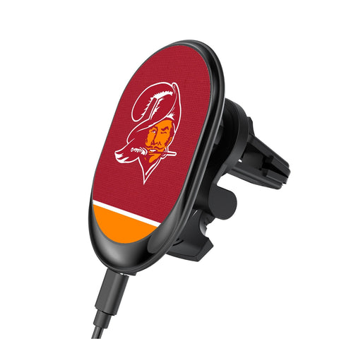 Tampa Bay Buccaneers Solid Wordmark Wireless Car Charger-0