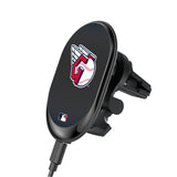 Cleveland Guardians Linen Wireless Mag Car Charger-0