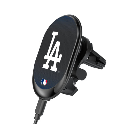 LA Dodgers Linen Wireless Mag Car Charger