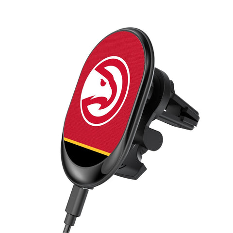 Atlanta Hawks Solid Wordmark Wireless Car Charger-0