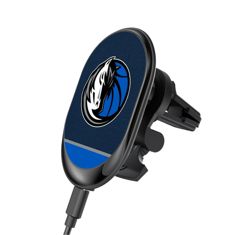 Dallas Mavericks Solid Wordmark Wireless Car Charger-0