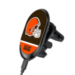 Cleveland Browns Endzone Solid Wireless Mag Car Charger