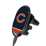 Chicago Bears Solid Wordmark Wireless Car Charger-0