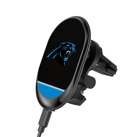 Carolina Panthers Solid Wordmark Wireless Car Charger-0