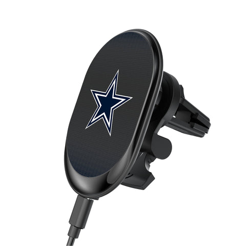 Dallas Cowboys Linen Wireless Mag Car Charger-0