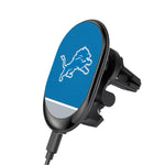 Detroit Lions Endzone Solid Wireless Mag Car Charger