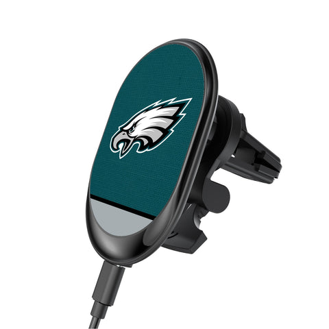 Philadelphia Eagles Solid Wordmark Wireless Car Charger-0