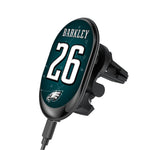 Saquon Barkley Philadelphia Eagles 26 Ready Wireless Mag Car Charger