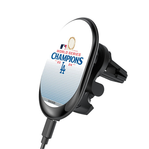 LA Dodgers 2024 MLB World Series Wireless Mag Car Charger-0