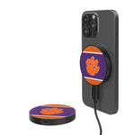 Clemson University Tigers Mesh 15-Watt Wireless Magnetic Charger