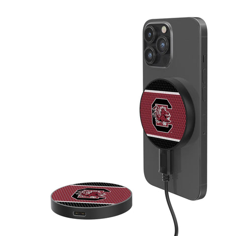 South Carolina Fighting Gamecocks Mesh 15-Watt Wireless Magnetic Charger-0