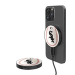 Chicago White Sox Baseball 15-Watt Wireless Magnetic Charger-0