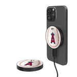 Los Angeles Angels Baseball 15-Watt Wireless Magnetic Charger-0