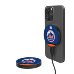 New York Mets Stripe 15-Watt Wireless Magnetic Charger-0