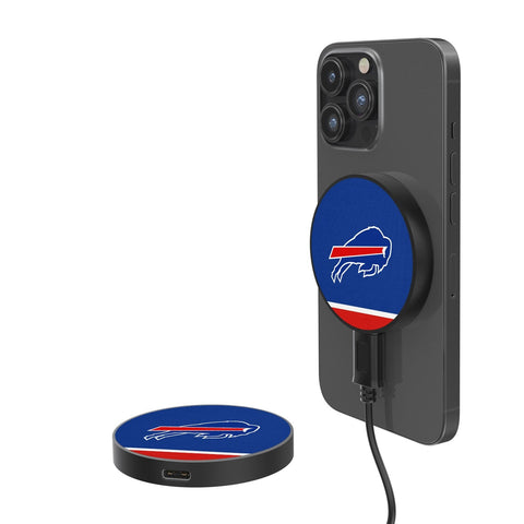 Buffalo Bills Stripe 15-Watt Wireless Magnetic Charger-0