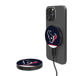 Houston Texans Stripe 15-Watt Wireless Magnetic Charger-0