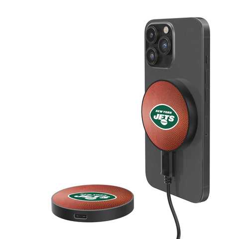 New York Jets Football 15-Watt Wireless Magnetic Charger-0