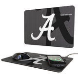 University of Alabama Crimson Tide Script A Personalized Tilt 15-Watt Wireless Charger and Mouse Pad