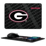 Georgia Bulldogs Monocolor Tilt 15-Watt Wireless Charger and Mouse Pad-0