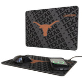 University of Texas Longhorns Monocolor Tilt 15-Watt Wireless Charger and Mouse Pad