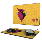 Arizona Cardinals 2024 Edition 15-Watt Wireless Charger and Mouse Pad