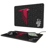 Atlanta Falcons 2024 Edition 15-Watt Wireless Charger and Mouse Pad