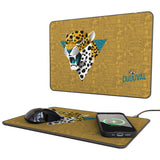 Jacksonville Jaguars 2024 Edition 15-Watt Wireless Charger and Mouse Pad