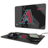 Arizona Diamondbacks Monocolor Tilt 15-Watt Wireless Charger and Mouse Pad