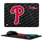 Philadelphia Phillies Tilt 15-Watt Wireless Charger and Mouse Pad-0