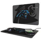 Carolina Panthers Personalized Tilt 15-Watt Wireless Charger and Mouse Pad