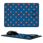 Marvel Avengers Captain America Pattern 15-Watt Wireless Charger and Mouse Pad